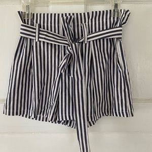 NEVER WORN - Nautical Striped Shorts